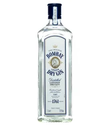 Bombay Sapphire Gin - London Dry Gin / 37,5% vol. / 1,0 Liter-Flasche