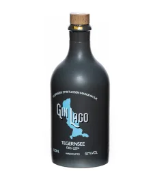 Tegernseer Spirituosen Manufaktur Gin Lago Tegernsee Dry Gin / 42 % Vol. / 0,5 Liter-Flasche