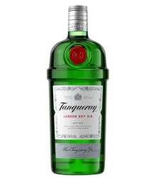 Tanqueray London Dry Gin / 43,1 % Vol. / 1,0 Liter-Flasche