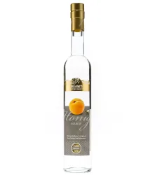 Dolomiti Honig Marille Premium, mit Honig verfeinerter Marillenschnaps / 35 % Vol. / 0,5 Liter-Flasche