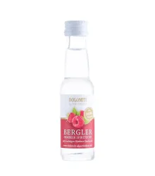 Dolomiti Bergler Himbeer Schnaps Mini / 38 % Vol. / 0,02 Liter-Flasche
