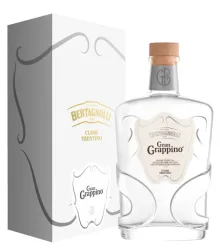 Bertagnolli Gran Grappino Bianco Grappa / 42 % Vol. / 0,7 Liter-Flasche in Geschenkbox