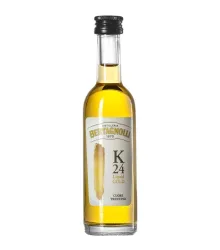 Bertagnolli K24 Liquid Gold Grappa Riserva Miniatur / 42 % Vol. / 0,05 Liter-Flasche