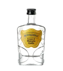 Bertagnolli Grappa di Moscato Giallo Mini / 42 % vol / 0,05 Liter-Flasche