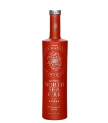 Skiclub Kampen: Premium North Sea Fire Blood Orange & Vodka / 15 % Vol. / 0,7 Liter-Flasche