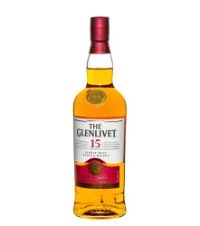 The Glenlivet 15 Years Single Malt Scotch Whisky / 40 % Vol. / 0,7 Liter-Flasche in Geschenkbox