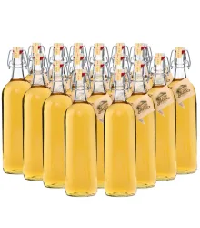 18 x Prinz Alte Marille im Holzfass gereift / 41 % vol / 18 x 1,0 Liter-Flasche