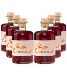 6 x Prinz Kaiser Rum-Coconut Likör mit Inländerrum Kombi / 40 % vol / 6 x 0,5 Liter-Flasche