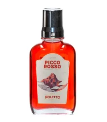 Foletto Picco Rosso Liquore mit Himbeeren und Erdbeeren / 61 % Vol. / 0,1 Liter-Flachmann