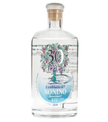 Nonino ÙE Uvabianca Traubenbrand – Destillat aus der ganzen Traube / 38 % Vol. 2,0 Liter-Flasche