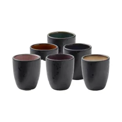 Bitz 949635 Espresso Becher 6 Stk. Schwarz