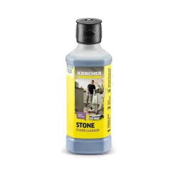 Kärcher Reinigungsmittel Stein RM537, 500 ml Bodenreiniger – Staubsauger Düse/Staubsauger Bürste – blau