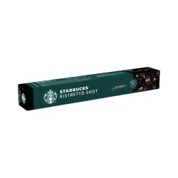 Starbucks Ristretto Shot Dark Roast Kaffeekapseln – Nespresso Kapseln – rot