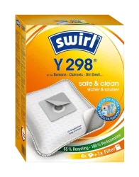 Swirl Y298 MicroPor Staubsaugerbeutel 4 St.