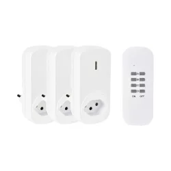 Funkschalter-Set Weiss | 230 V | 1 + 3 Stück