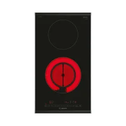 Bosch PKF375FP2E Glaskeramik Kochfeld mit Touch-Display