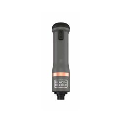 Black Decker 4er-Set Kitchen Wand, grau Akku-Stabmixer