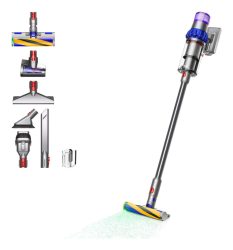 Dyson V15 Detect Fluffy Akku-Besenstaubsauger – Akku Staubsauger/Besenstaubsauger – blau
