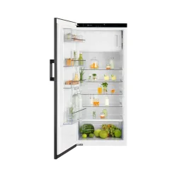 Electrolux EK242SLSW Einbau Kühlschrank 55cm dekorfähig – Einbaukühlschrank 55 cm dekorfähig – black steel