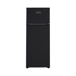 SPC GK3581-3 BL Kühl- und Gefrierkombi – Kühlschrank mit Gefrierfach freistehend – schwarz