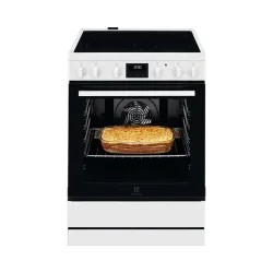 Electrolux FEH6LV202 Freistehender Herd – Kochherd freistehend – weiss