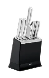 TEFAL Messerset EVERSHARP Stahl rostfrei silber