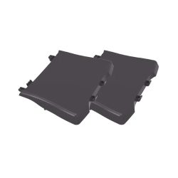Weber Seitentisch-Set Q1000N-Serie Seitentisch – Weber Grill Ablage/Grill Rollwagen/Grill Erweiterung – schwarz