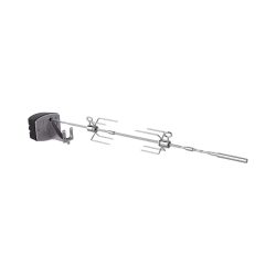 Weber Drehspiess für Searwood / Spirit – Weber Grill Ablage/Grill Rollwagen/Grill Erweiterung – grau