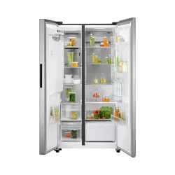 Electrolux EAL575NWCN Side-by-Side – Food Center – edelstahl