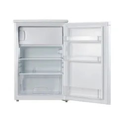DOMO KÜHLSCHRANK MIT GEFRIERFACH 113L Kühl-Gefrier-Kombination EEK: C (A - G) 113 l Standgerät Weiß