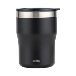 Wilfa Coffee 2Go 300ML Thermobecher – Trinkflasche/Thermosflasche/Shaker – schwarz