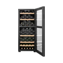 Climadiff CEPAGE108DZ Weinkühlschrank – Weinkühlschrank freistehend – schwarz