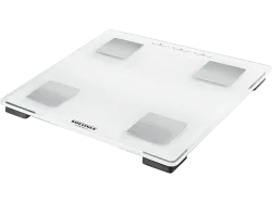 Soehnle Shape Sense Connect Personenwaage – Körperanalysewaage/Körperfettwaage – weiss