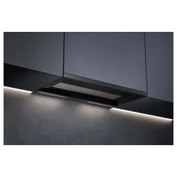 Wesco EVME 218-55 Umluft mit Plasma Compact mattschwarz Dunstabzugshaube 55cm – Einbau Dunstabzug – schwarz matt