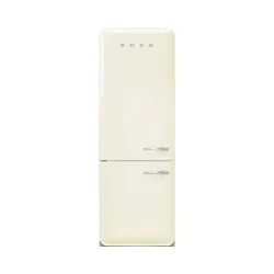 Smeg FAB38LCR6 Kühl-/Gefrierkombination – Kühlschrank mit Gefrierfach freistehend – beige
