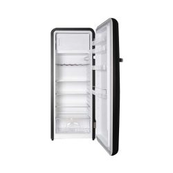 Kibernetik - Retro Kühlschrank KSG260 schwarz, One Size