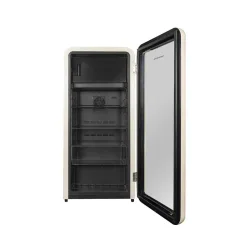 Kibernetik, Getränkekühlschränke, Kibernetik RKS149 Retro Getränkekühlschrank beige, Produkte & Wohnen