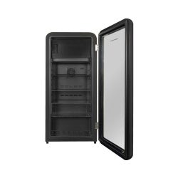 Kibernetik - Retro Getränkekühlschrank RKS149 schwarz, One Size