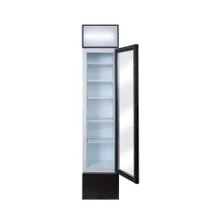 Kibernetik KS160M Gastrokühlschrank – Gastro Kühlschrank – schwarz / weiss