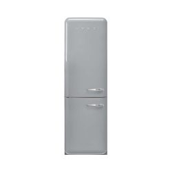 Smeg FAB32LSV6 Kühl-/Gefrierkombination – Kühlschrank mit Gefrierfach freistehend – silber