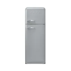 Smeg FAB30RSV6 Kühlschrank – Kühlschrank mit Gefrierfach freistehend – silber