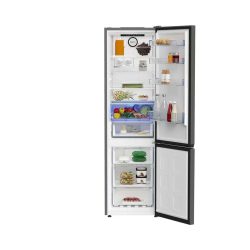Beko KG550 Kühl-Gefrierkombination – Kühlschrank mit Gefrierfach freistehend – grau