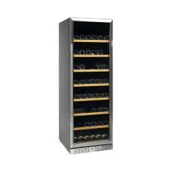 Fors VS 176165 GES Weintemperierschrank – Weinkühlschrank freistehend – edelstahl