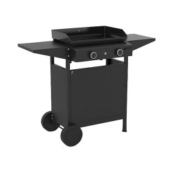 Forge Adour Origin 60 Rollwagen – Grill Ablage/Grill Rollwagen/Grill Erweiterung – schwarz