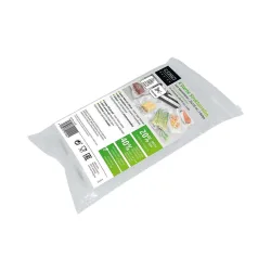 Caso 4 Sterne Strukturrollen 20x720cm 2 Stk. Vakuumierrollen – Vakuumiergerät Zubehör – transparent