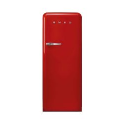 Smeg FAB28RRD6 Kühlschrank – Kühlschrank mit Gefrierfach freistehend – rot
