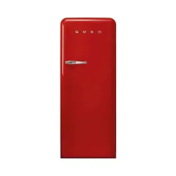 Smeg FAB28RRD6 Kühlschrank – Kühlschrank mit Gefrierfach freistehend – rot