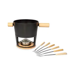 Stöckli, Stöckli - Käsefondue-Set, 21cm, Black