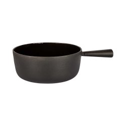 Stöckli - Caquelon für Käsefondue, 24cm, Black
