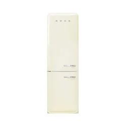 Smeg FAB32LCR6 Kühl-/Gefrierkombination – Kühlschrank mit Gefrierfach freistehend – creme
